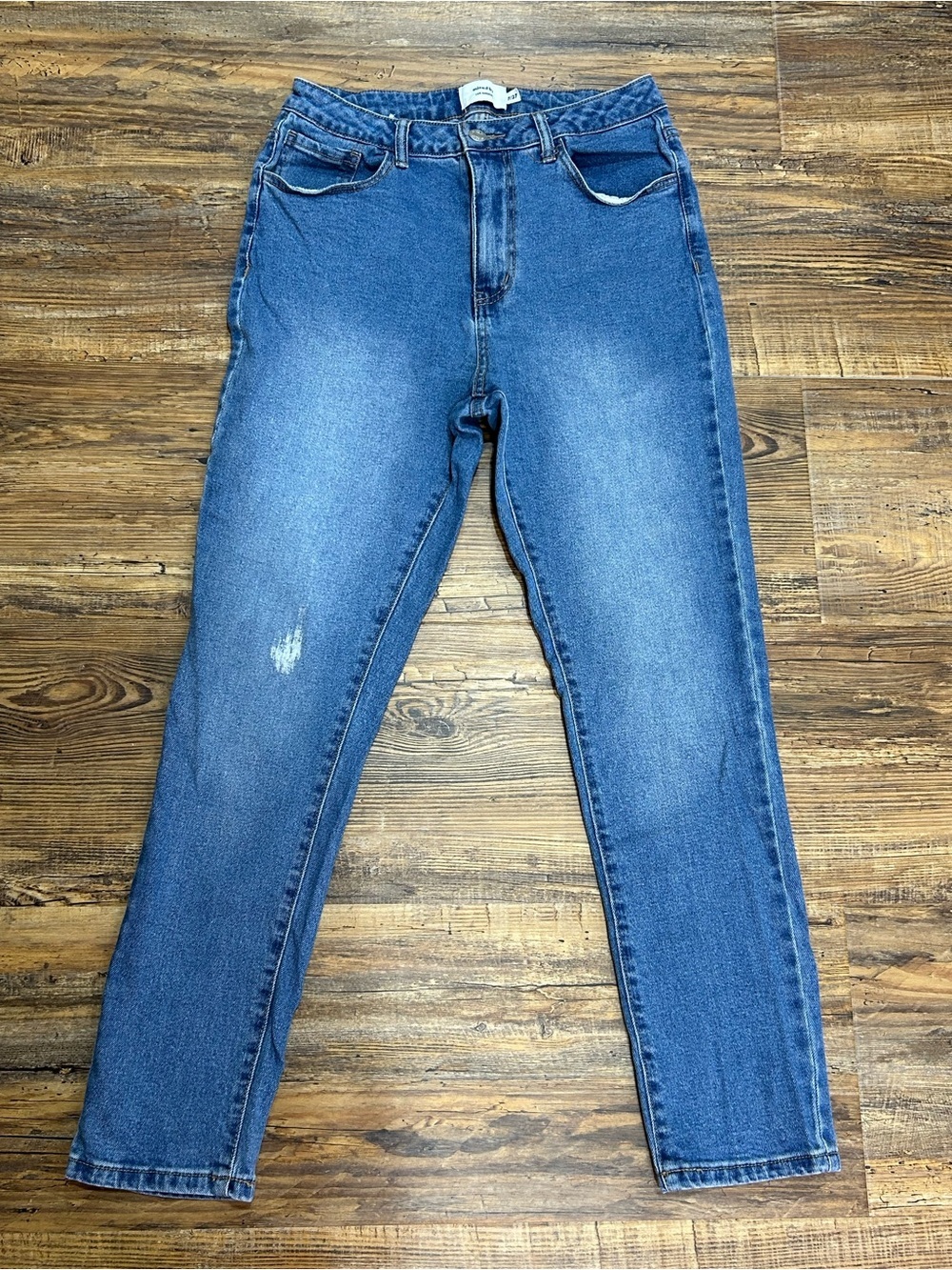 Classic Blue High-Rise Skinny Jeans - Women's